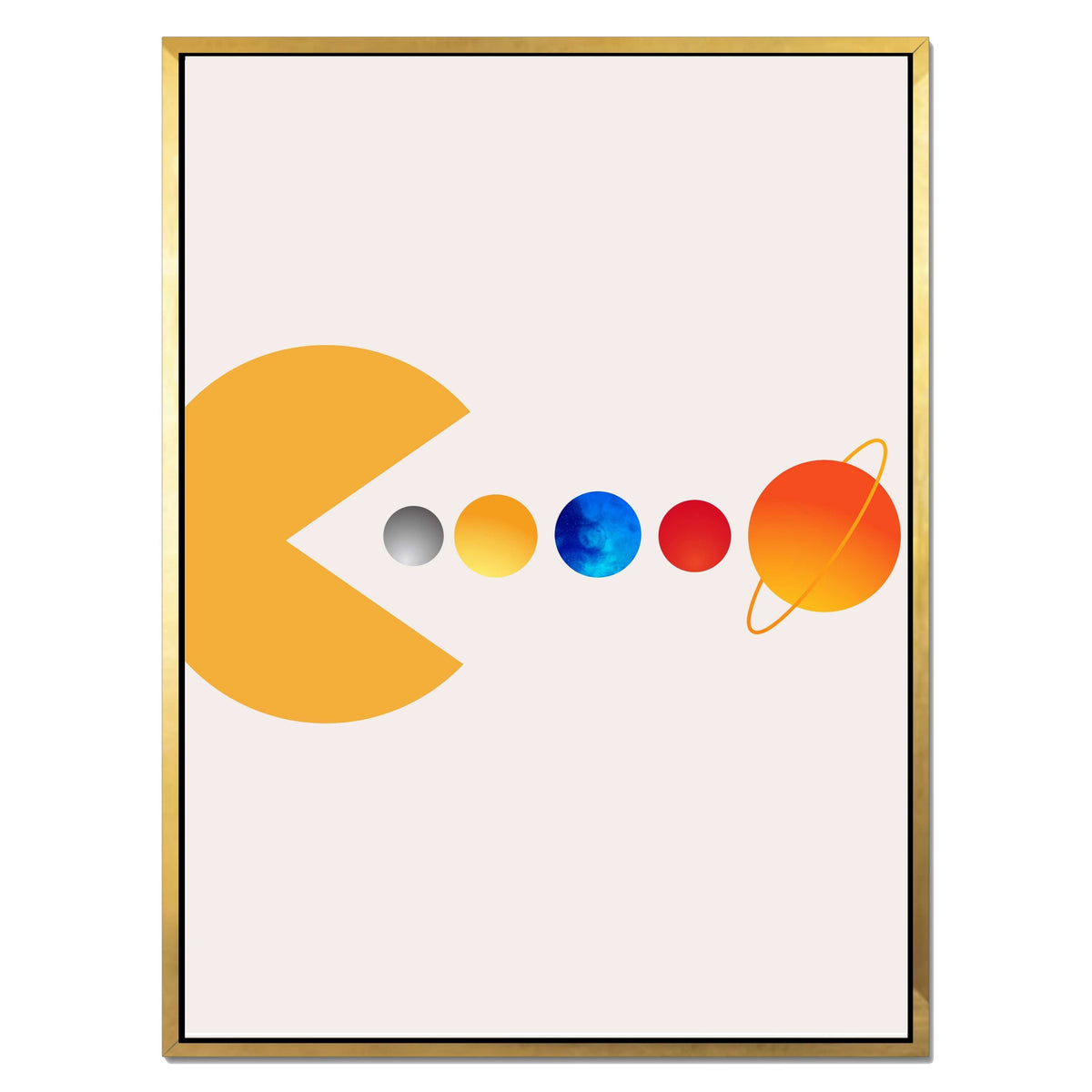 Cedar Loop Abstract Canvas Wall Art — gallery image 40