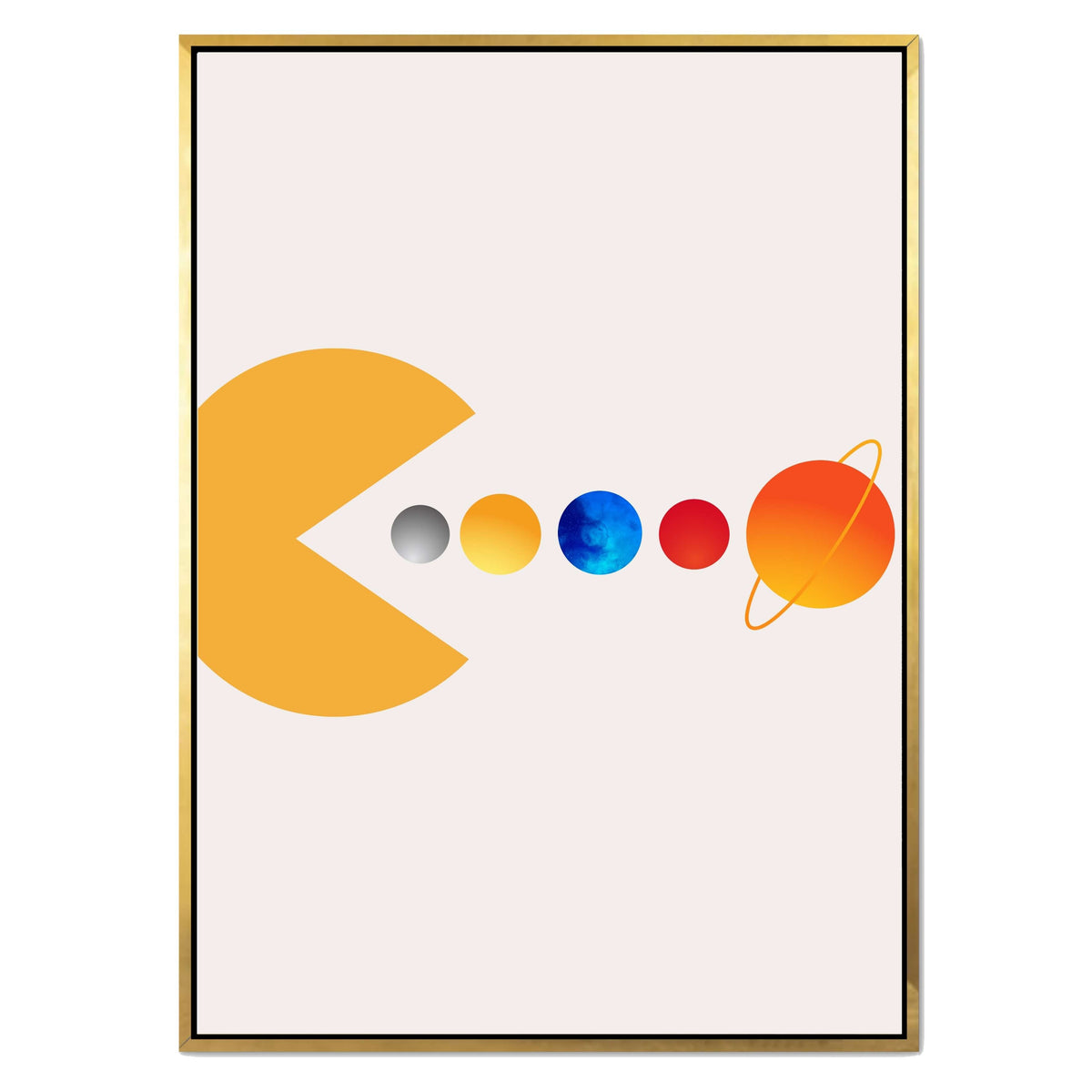 Cedar Loop Abstract Canvas Wall Art — gallery image 38