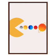 Cedar Loop Abstract Canvas Wall Art — gallery image 37