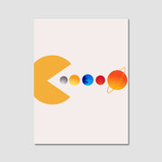Cedar Loop Abstract Canvas Wall Art — gallery image 13