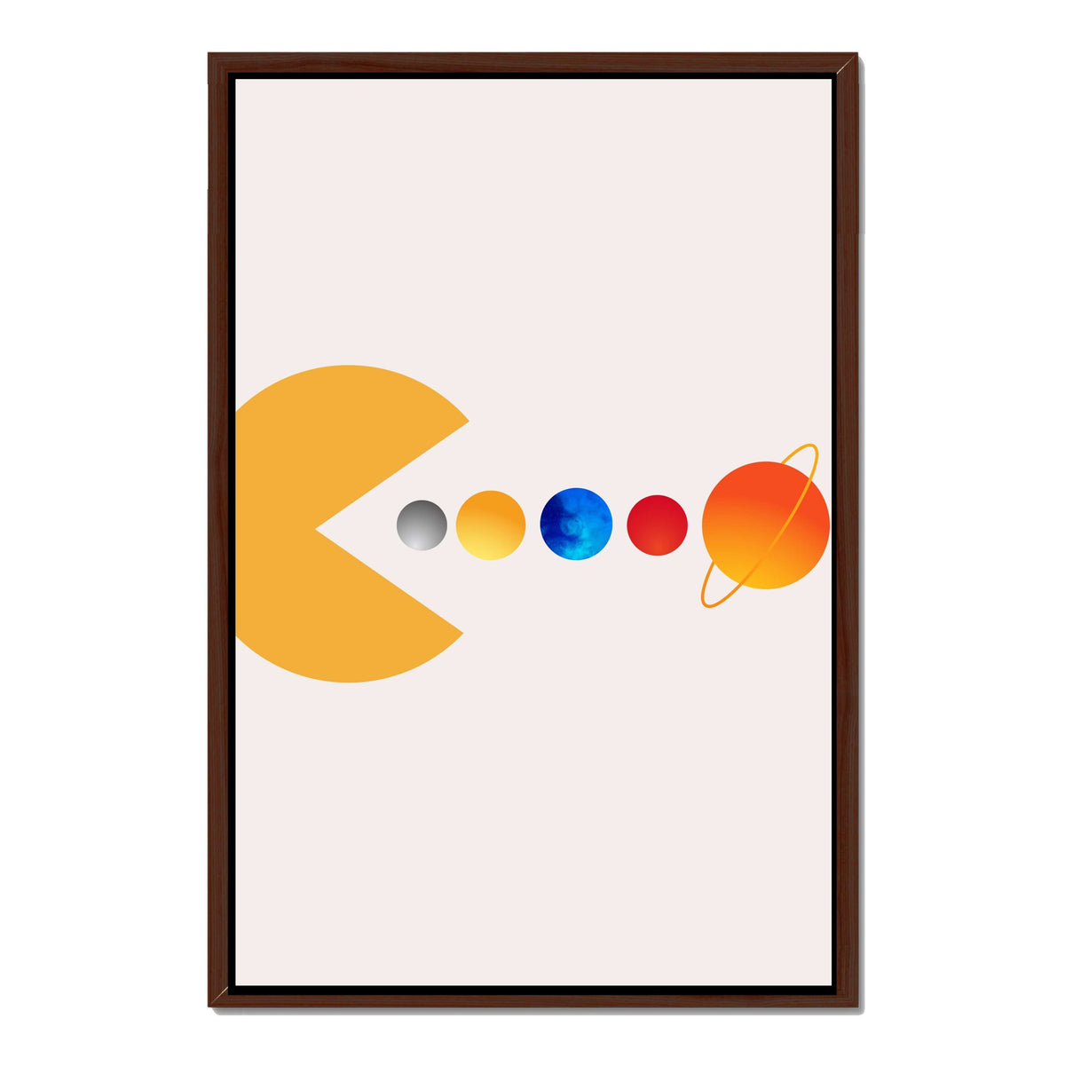 Cedar Loop Abstract Canvas Wall Art — gallery image 36