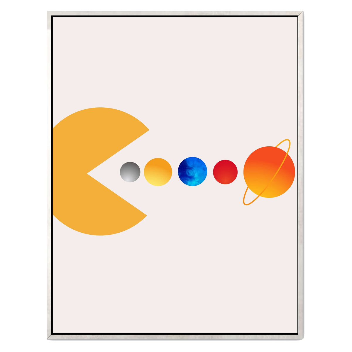 Cedar Loop Abstract Canvas Wall Art — gallery image 46