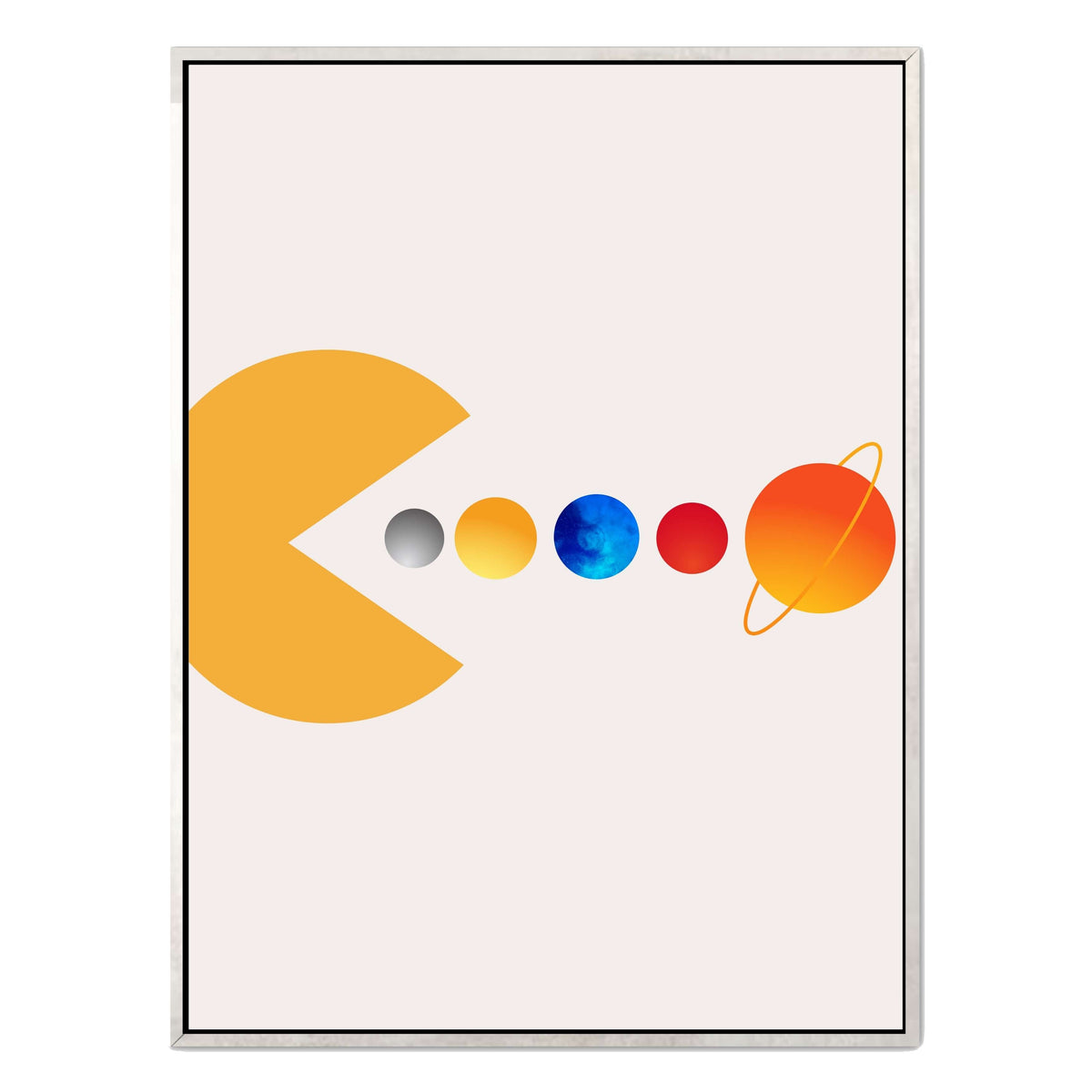 Cedar Loop Abstract Canvas Wall Art — gallery image 49