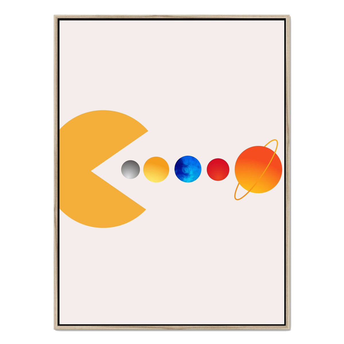 Cedar Loop Abstract Canvas Wall Art — gallery image 45