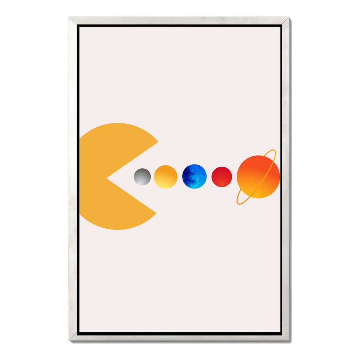 Cedar Loop Abstract Canvas Wall Art — gallery image 48