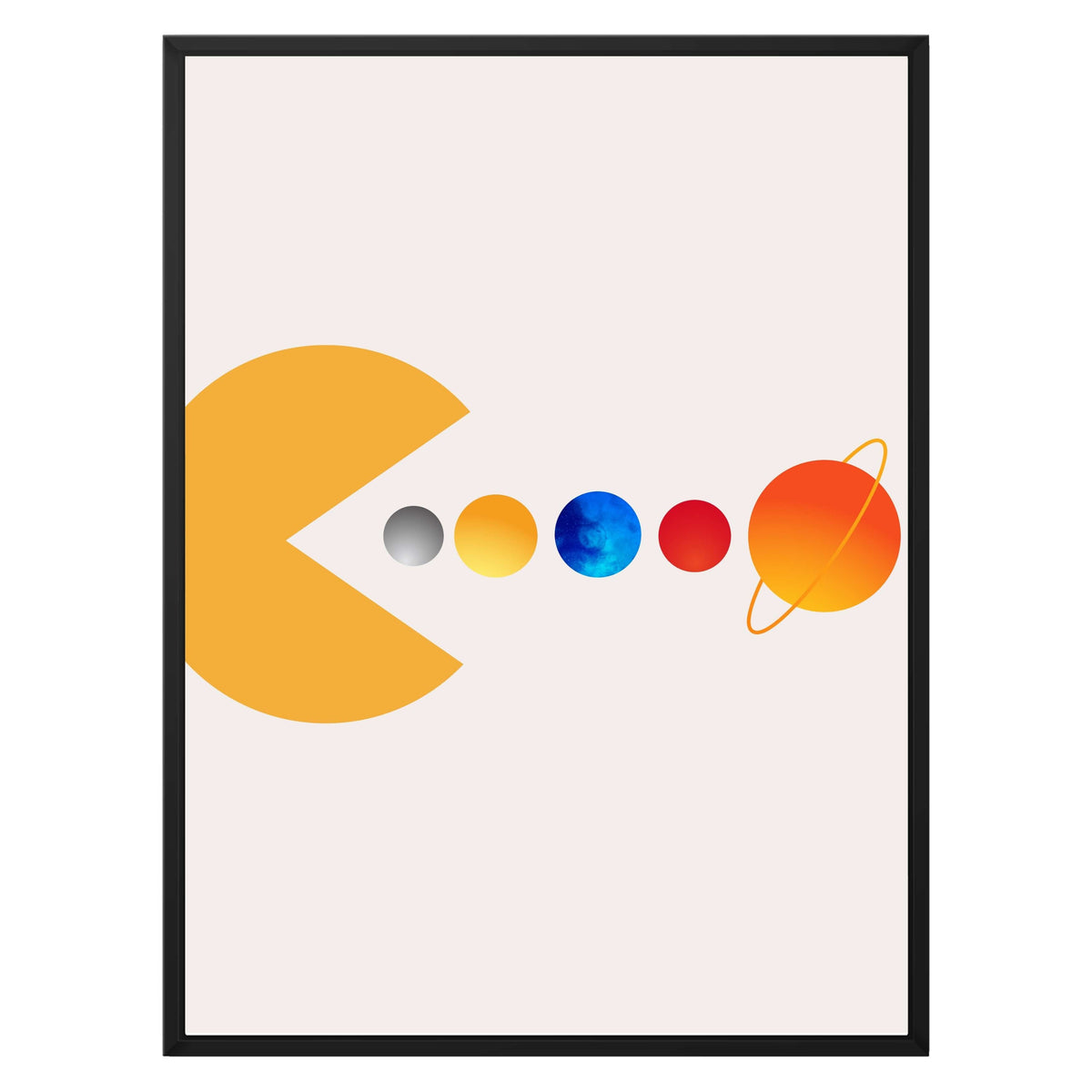 Cedar Loop Abstract Canvas Wall Art — gallery image 31