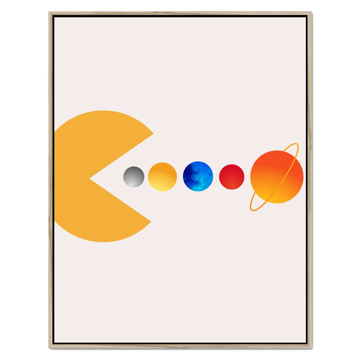 Cedar Loop Abstract Canvas Wall Art — gallery image 41
