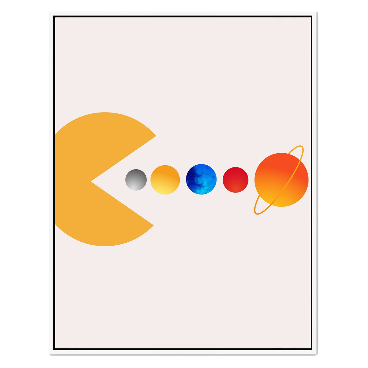 Cedar Loop Abstract Canvas Wall Art — gallery image 50