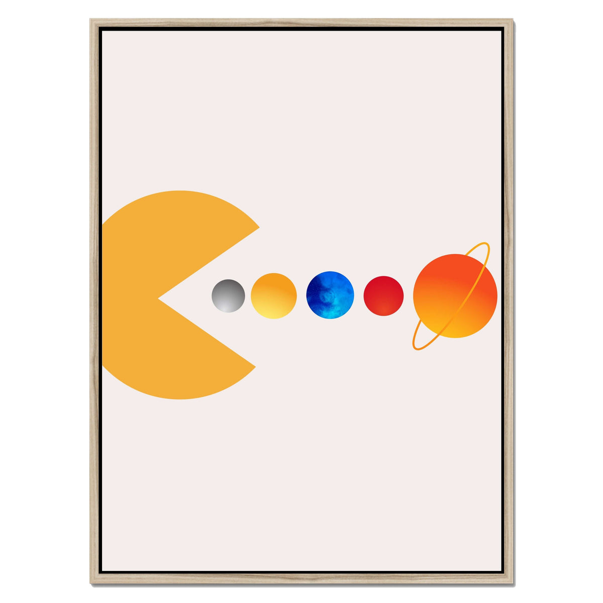Cedar Loop Abstract Canvas Wall Art — gallery image 44