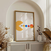 Cedar Loop Abstract Canvas Wall Art — gallery image 3