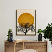 Thornfield Curve Sun Canvas Wall Art — gallery image 6