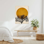 Thornfield Curve Sun Canvas Wall Art — gallery image 9