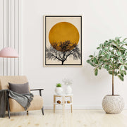 Thornfield Curve Sun Canvas Wall Art — gallery image 8