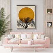 Thornfield Curve Sun Canvas Wall Art — gallery image 4
