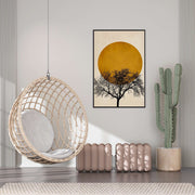 Thornfield Curve Sun Canvas Wall Art — gallery image 3