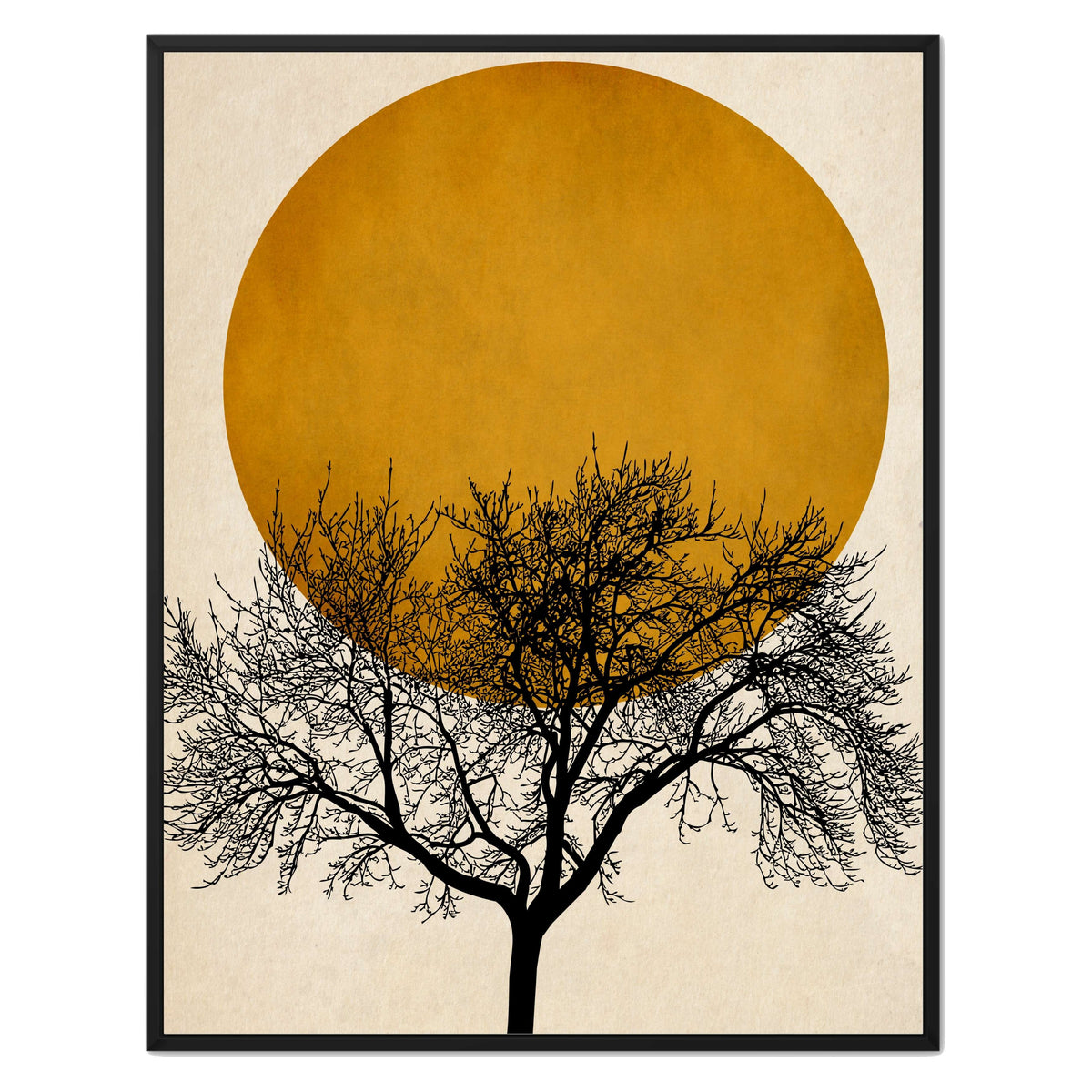 Thornfield Curve Sun Canvas Wall Art — gallery image 18