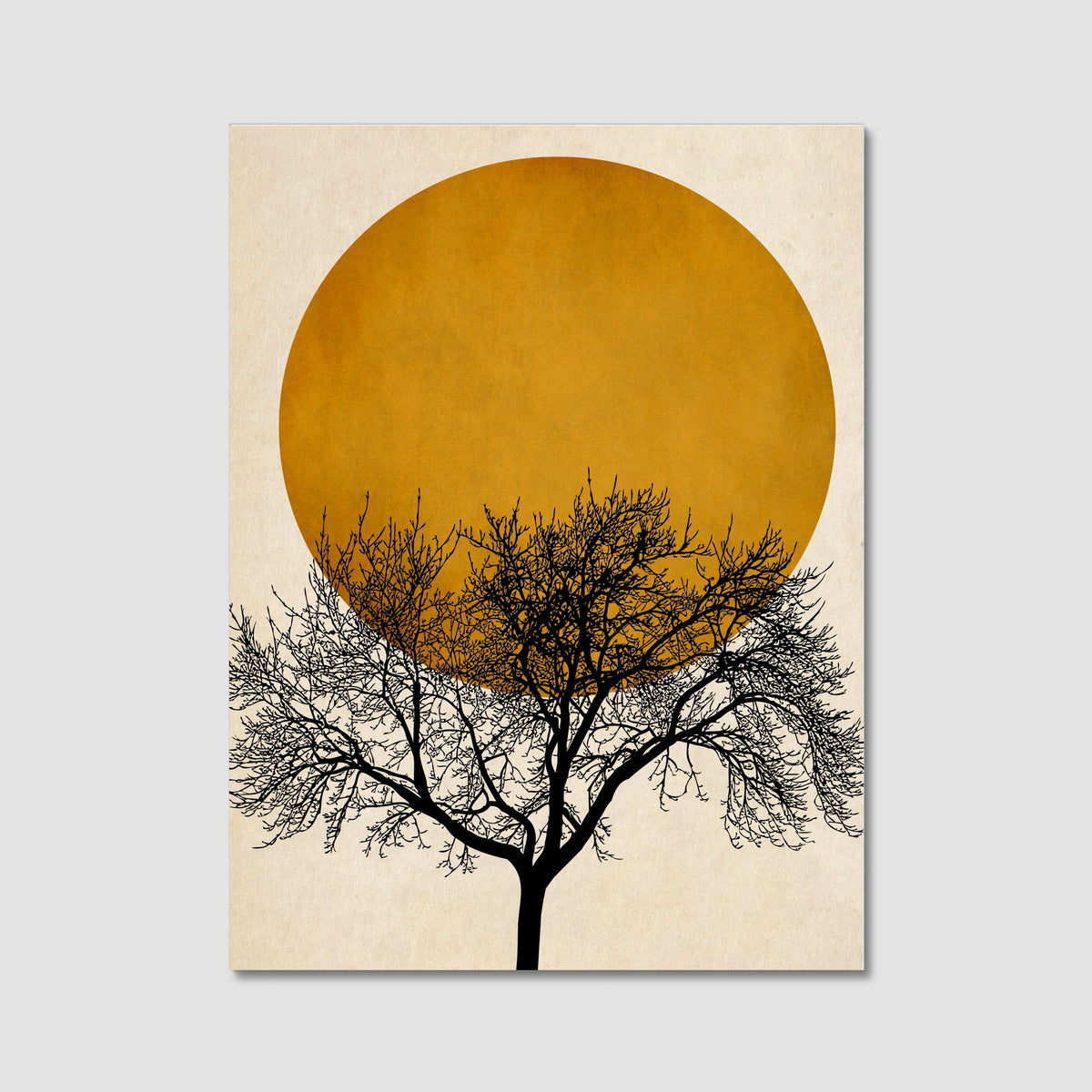 Thornfield Curve Sun Canvas Wall Art — gallery image 13