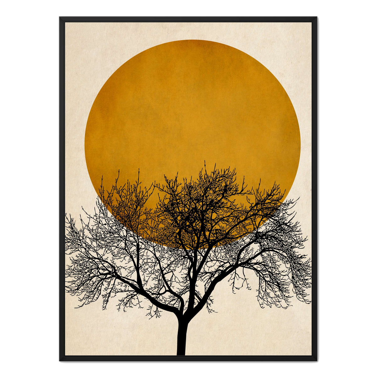 Thornfield Curve Sun Canvas Wall Art — gallery image 23