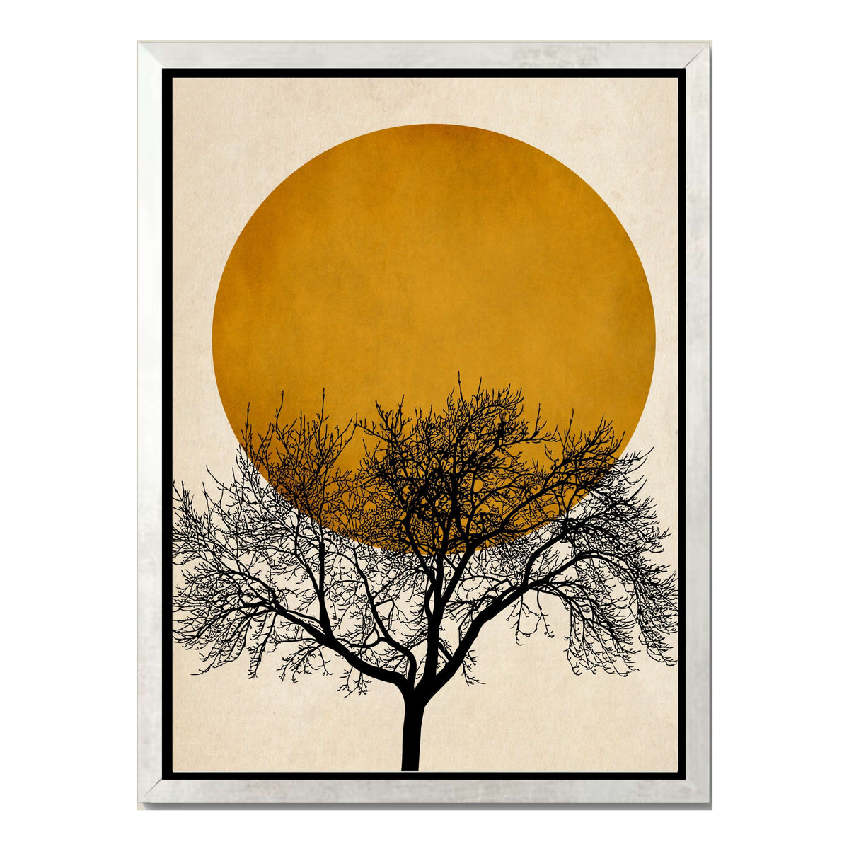 Thornfield Curve Sun Canvas Wall Art — gallery image 44
