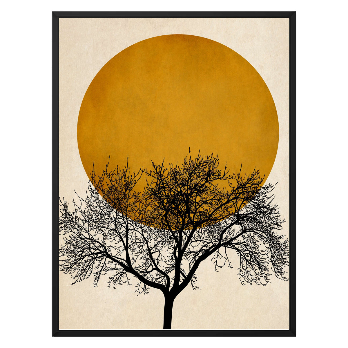 Thornfield Curve Sun Canvas Wall Art — gallery image 22
