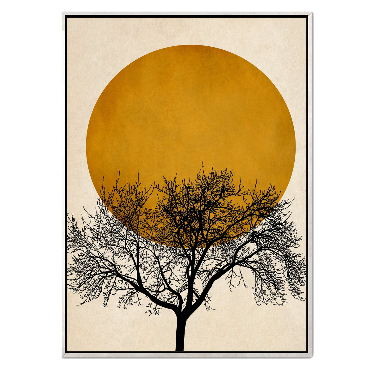 Thornfield Curve Sun Canvas Wall Art — gallery image 43