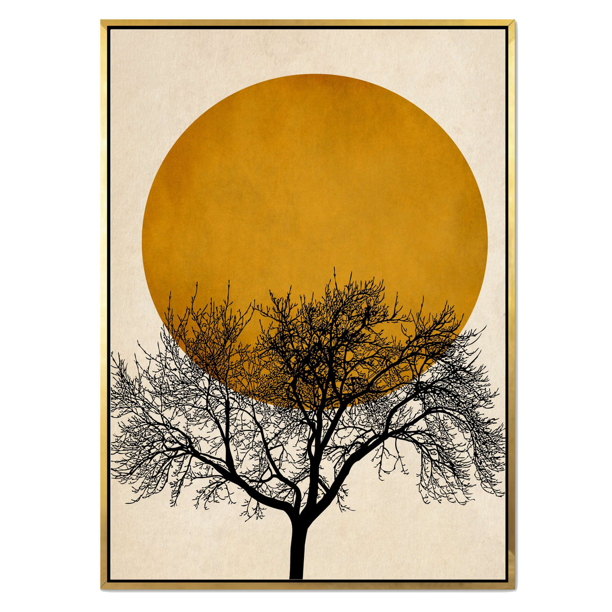 Thornfield Curve Sun Canvas Wall Art — gallery image 31
