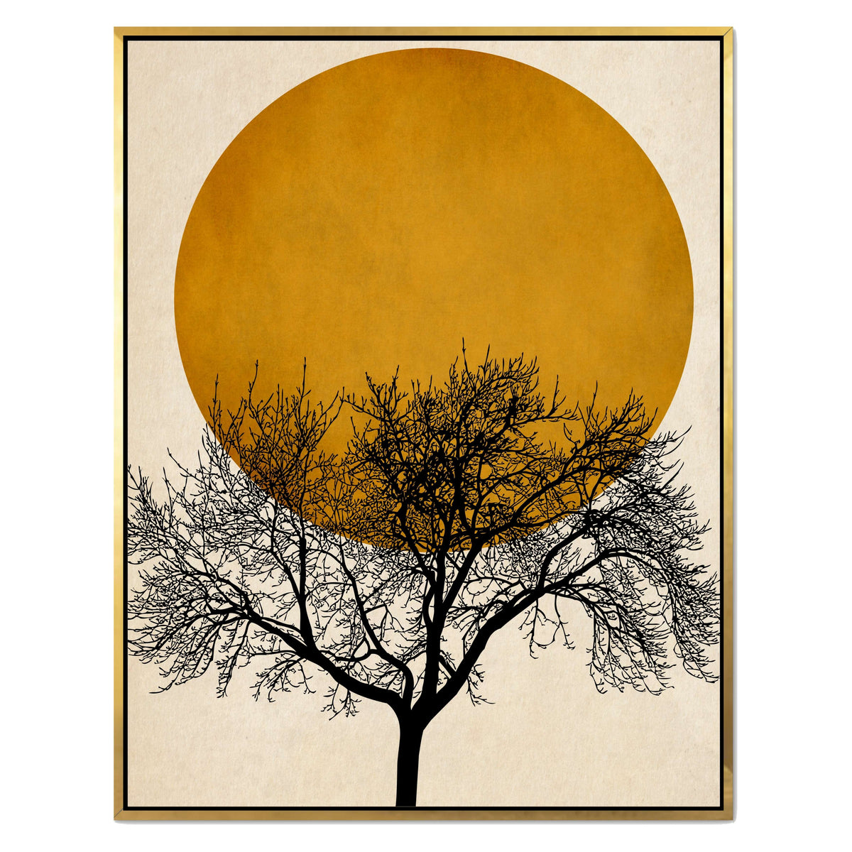 Thornfield Curve Sun Canvas Wall Art — gallery image 30