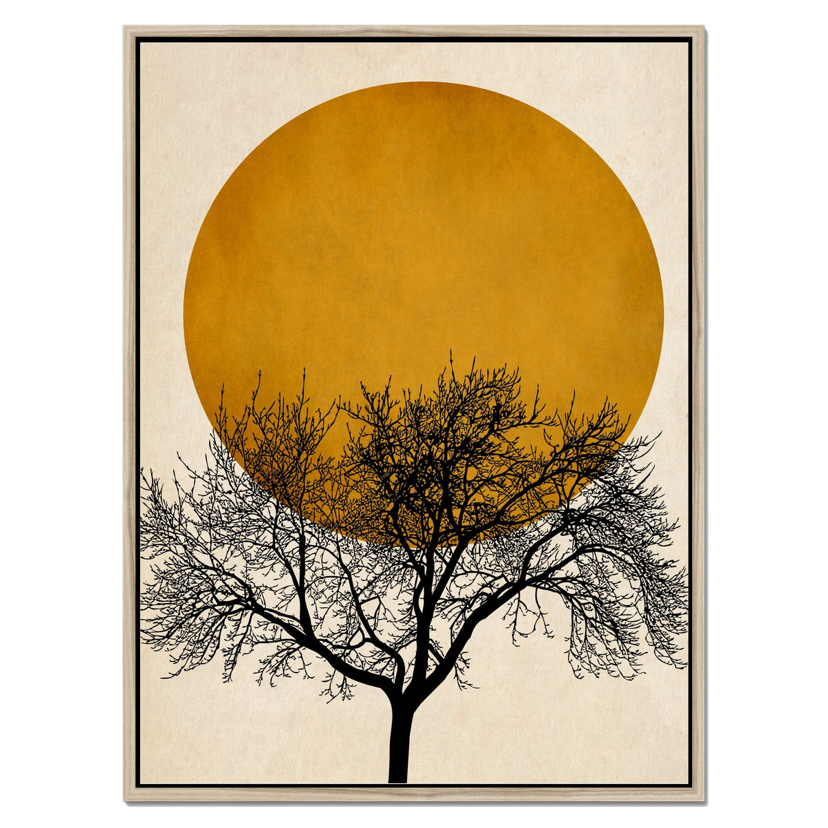 Thornfield Curve Sun Canvas Wall Art — gallery image 40