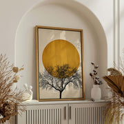 Thornfield Curve Sun Canvas Wall Art — gallery image 2