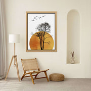 Elmwood Curve Bird Canvas Wall Art — gallery image 7