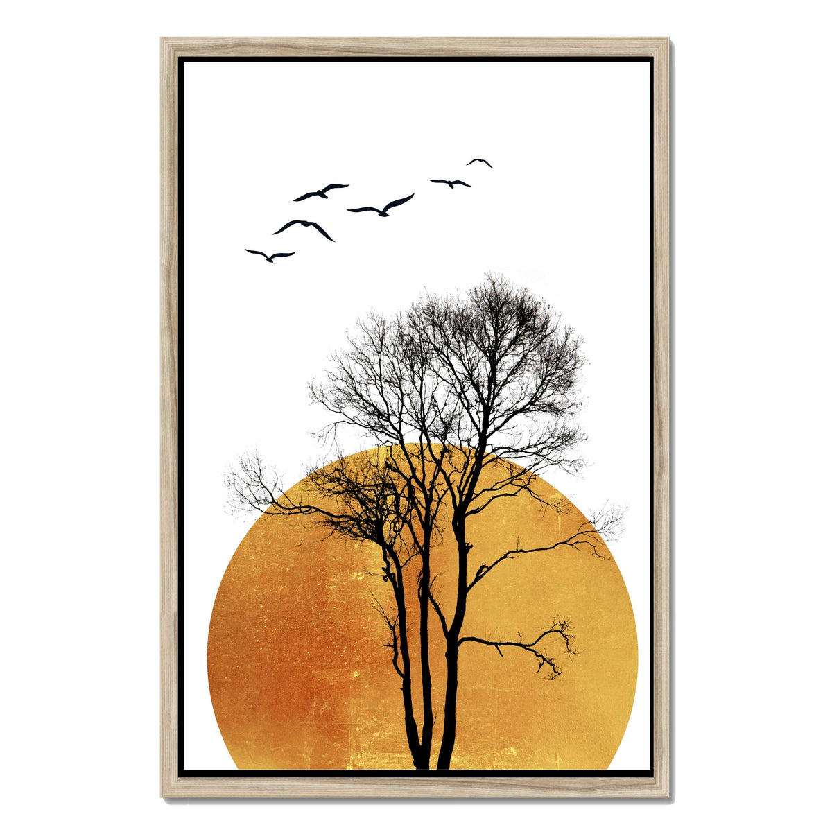 Elmwood Curve Bird Canvas Wall Art — gallery image 22