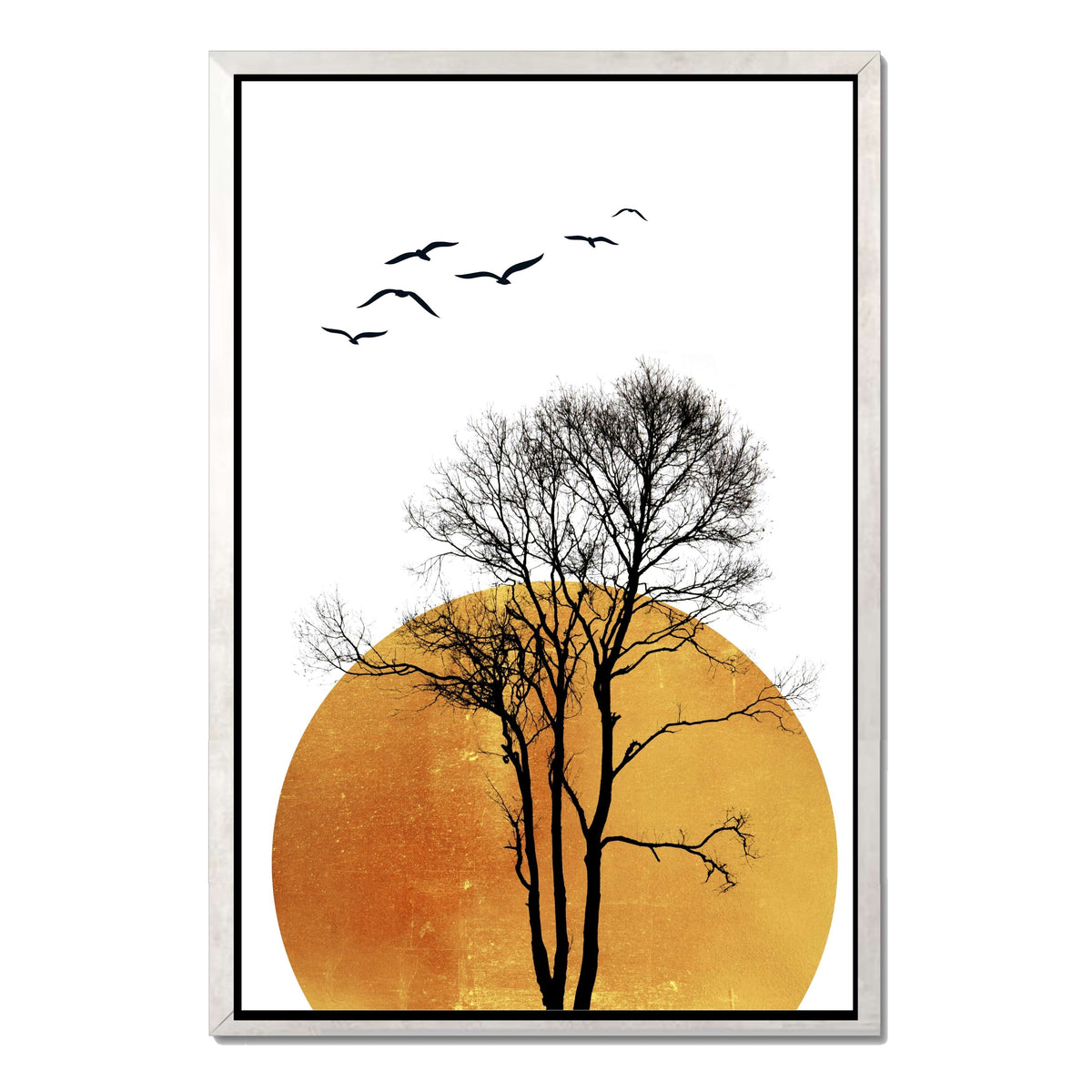 Elmwood Curve Bird Canvas Wall Art — gallery image 23