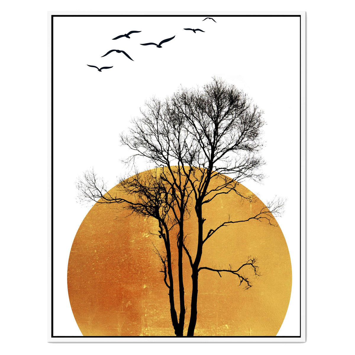 Elmwood Curve Bird Canvas Wall Art — gallery image 50