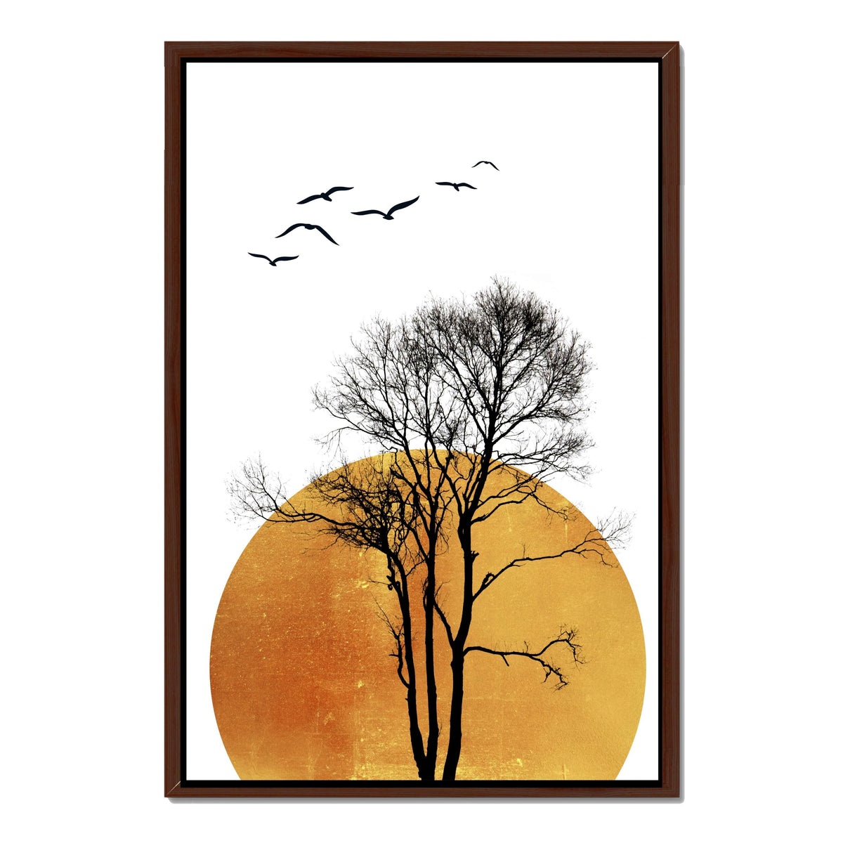 Elmwood Curve Bird Canvas Wall Art — gallery image 32