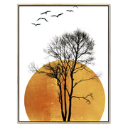 Elmwood Curve Bird Canvas Wall Art — gallery image 40