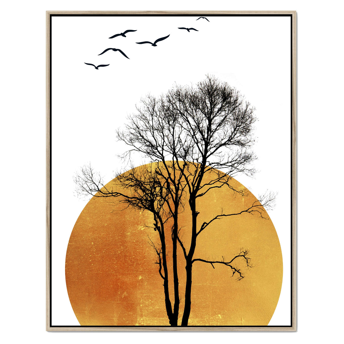 Elmwood Curve Bird Canvas Wall Art — gallery image 40