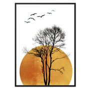 Elmwood Curve Bird Canvas Wall Art — gallery image 27