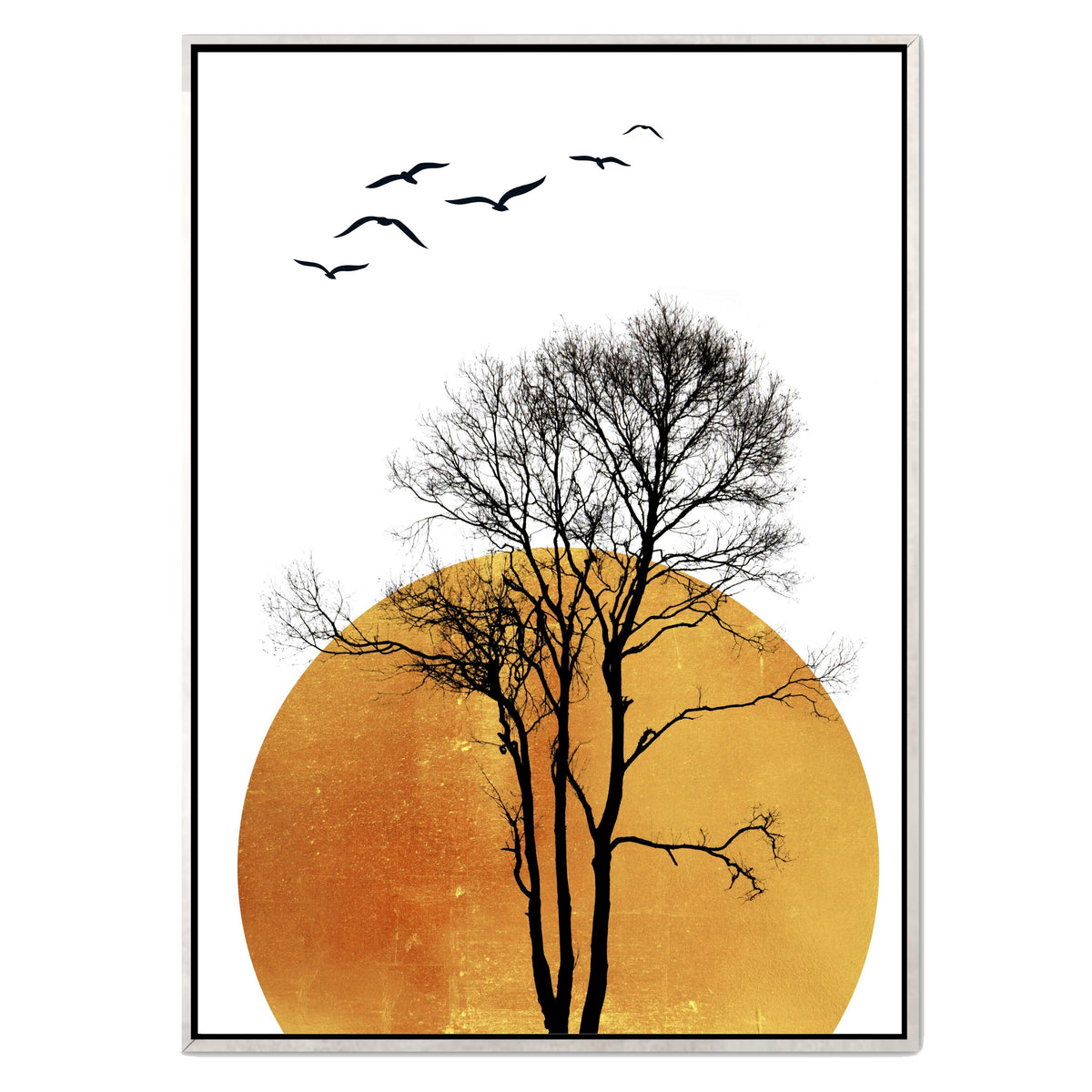 Elmwood Curve Bird Canvas Wall Art — gallery image 46