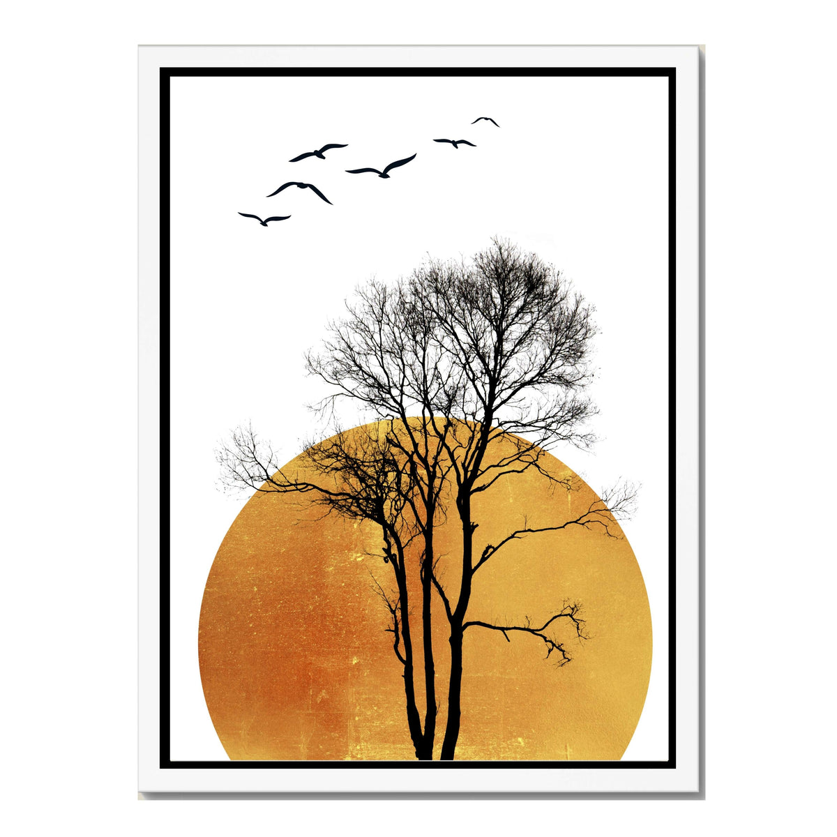 Elmwood Curve Bird Canvas Wall Art — gallery image 51