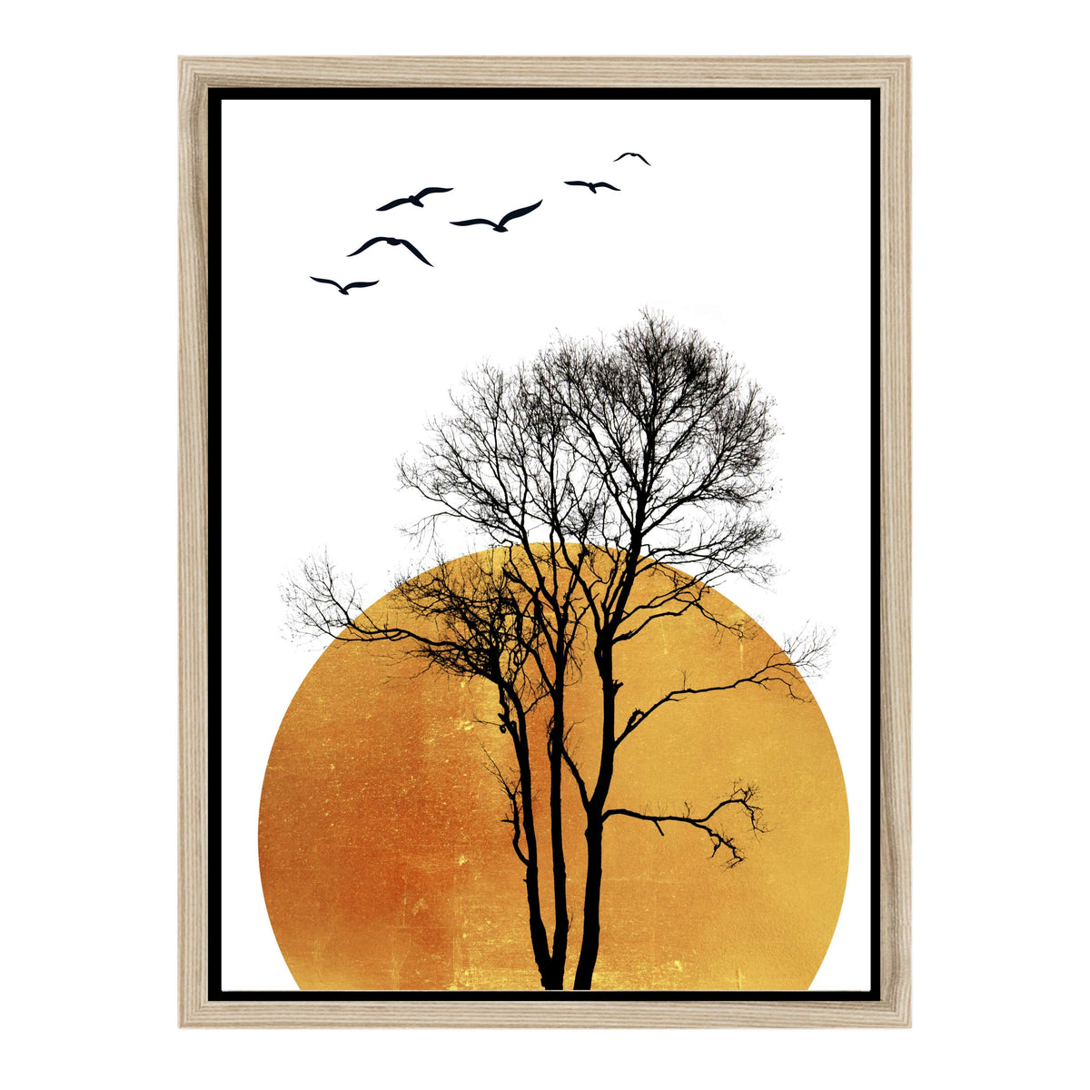Elmwood Curve Bird Canvas Wall Art — gallery image 42