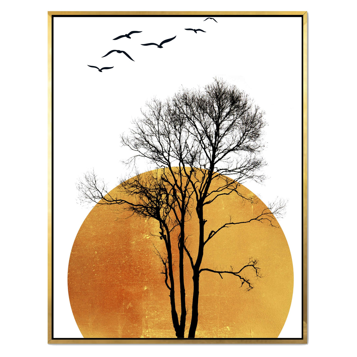 Elmwood Curve Bird Canvas Wall Art — gallery image 35