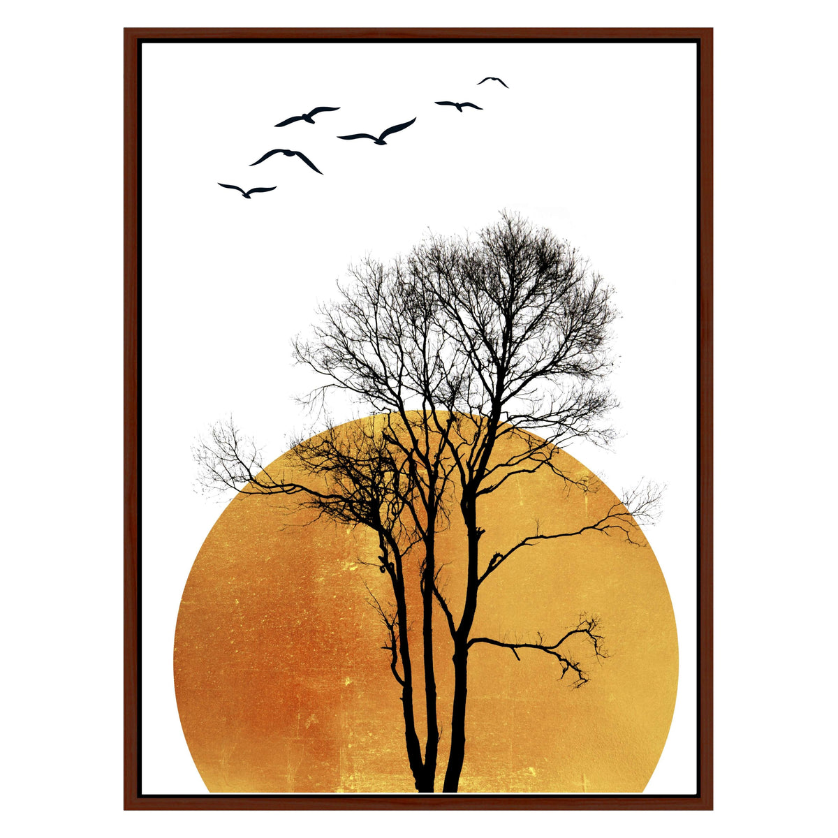 Elmwood Curve Bird Canvas Wall Art — gallery image 33