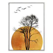 Elmwood Curve Bird Canvas Wall Art — gallery image 49