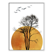 Elmwood Curve Bird Canvas Wall Art — gallery image 53