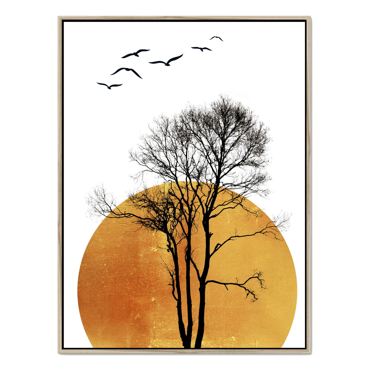 Elmwood Curve Bird Canvas Wall Art — gallery image 44