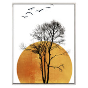 Elmwood Curve Bird Canvas Wall Art — gallery image 45