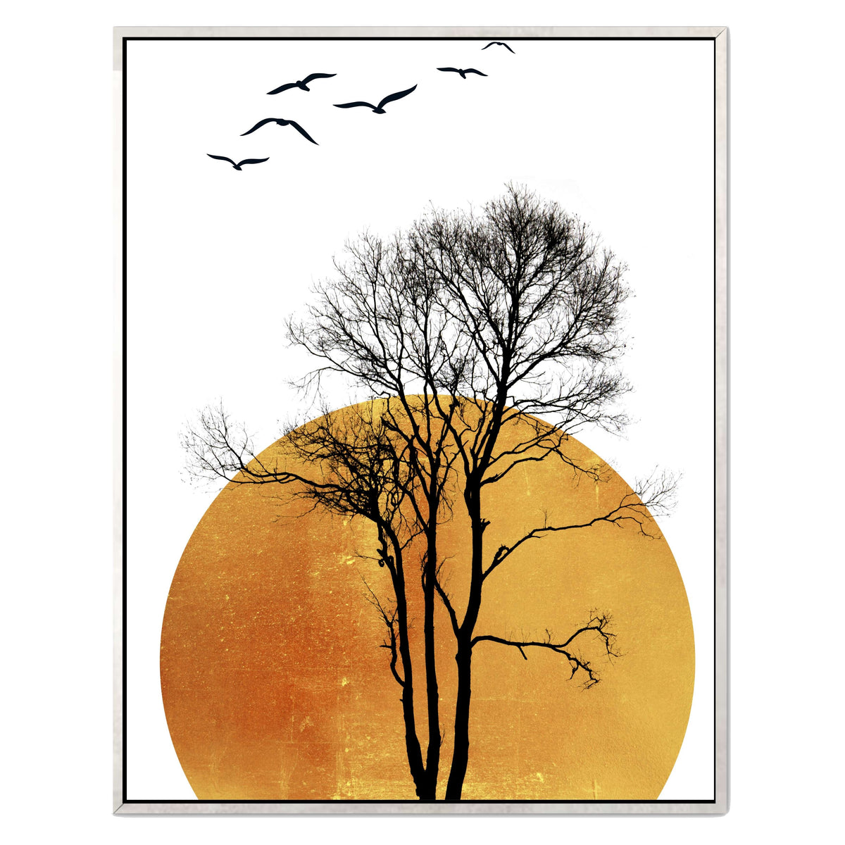 Elmwood Curve Bird Canvas Wall Art — gallery image 45