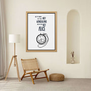 Beechwood Curve Typography Canvas Wall Art — gallery image 5