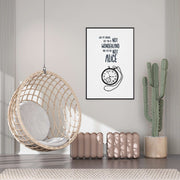 Beechwood Curve Typography Canvas Wall Art — gallery image 3