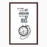 Beechwood Curve Typography Canvas Wall Art — gallery image 1
